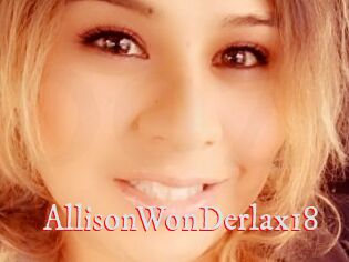 AllisonWonDerlax18