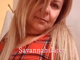 Savannahslater
